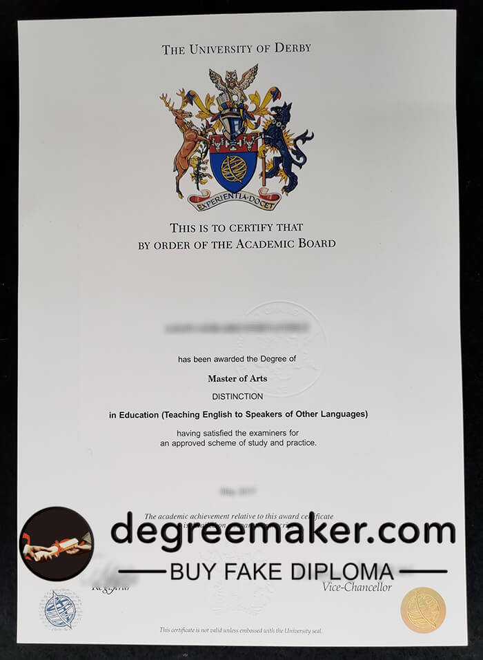 Where to buy University of Derby fake diploma? buy University of Derby degree, buy University of Derby fake diploma.