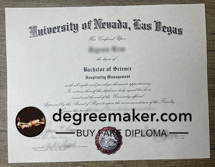 Where to buy UNLV fake diploma? how to order UNLV fake degree?