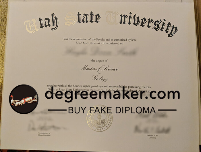 USU diploma, buy Utah State University fake diploma, buy Utah State University degree online.