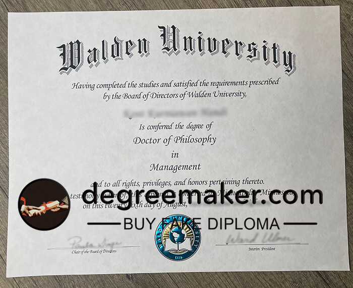 Buy Walden University diploma, buy Walden University degree online.