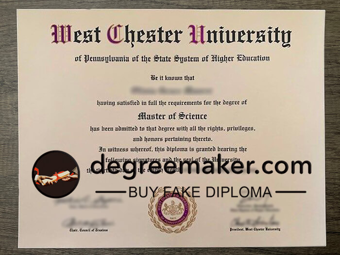 Buy West Chester University diploma, buy WCU degree, buy WCU diploma.