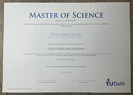 Order TU Delft Master of Science Degree Certificate Online.