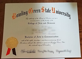 Buy Bowling Green State University Fake Diploma Online.