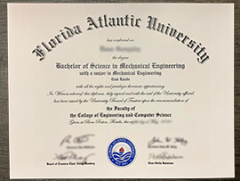 Quickly Order Florida Atlantic University Fake Diploma.