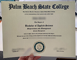 Palm Beach State College Diplomas Are Available Here.