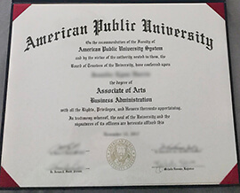 How to order American Public University diploma?