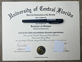 How to order University of Central Florida diploma?