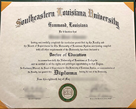 Buy Southeastern Louisiana University Fake Diploma.