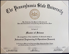 Pennsylvania State University Diploma, Buy PSU degree.