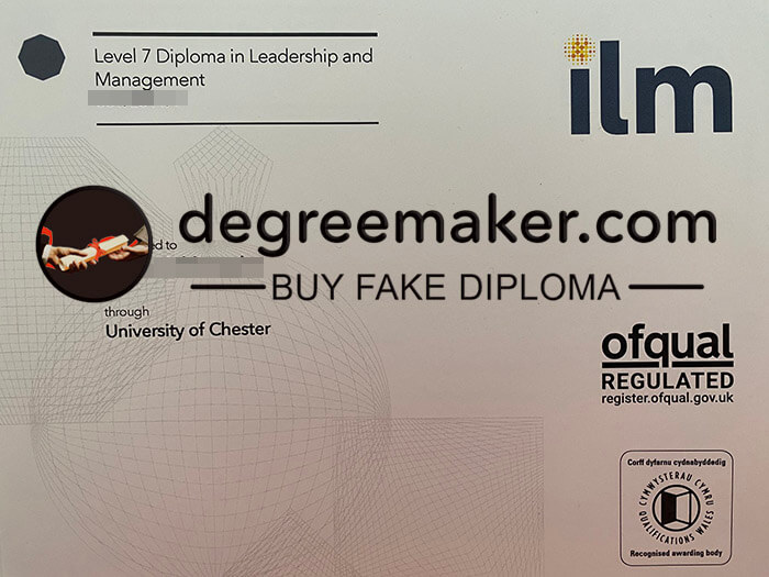 buy fake ILM Level 7 diploma certificate