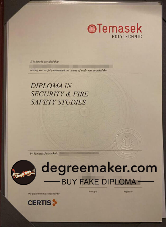buy fake Temasek Polytechnic degree