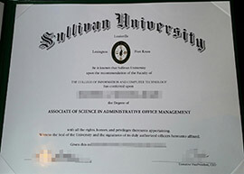 Why Many People Buy Sullivan University Certificates Online？