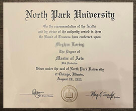How long does the North Park University fake diploma cost?