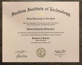 Fake Fashion Institute of Technology (FIT) degree for sale.