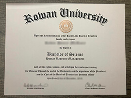How to Get Rowan University Fake Diploma Online?