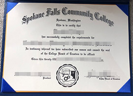 How to get a fake Spokane Falls Community College degree?