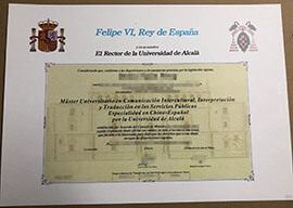 How can I order fake University of Alcalá diploma in Spain?