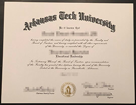 How can I get a fake diploma from Arkansas Tech University?