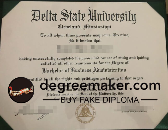 buy fake Delta State University degree