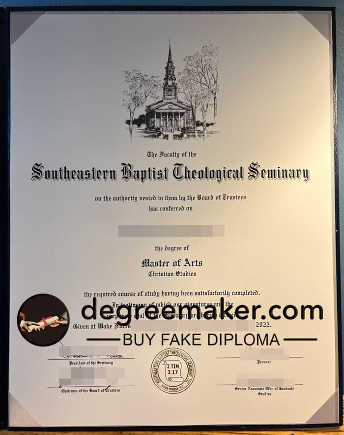 buy fake Southeastern Baptist Theological Seminary degree