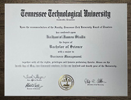 The steps to order Tennessee Technological University degree