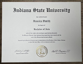 How to buy Indiana State University diploma on the website?