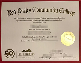 I want to order fake Red Rocks Community College diploma.