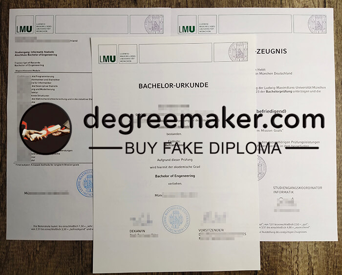 buy fake Ludwig Maximilian University of Munich degree