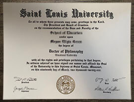 I would like to buy a fake Saint Louis University diploma.