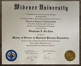 Benefits od order a Widener University fake degree online.