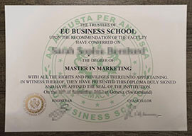 How to buy fake EU Business School degree certificate?