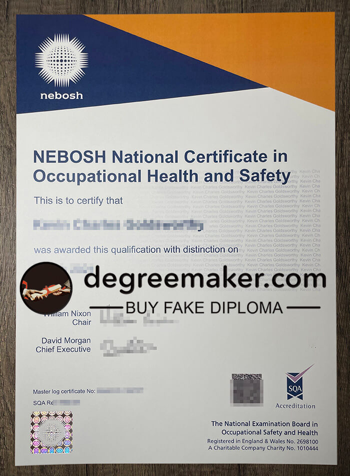 buy fake NEBOSH National certificate