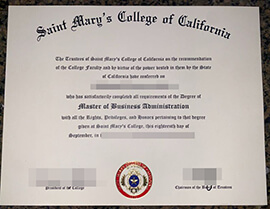 How to buy fake Saint Mary’s College of California degree?