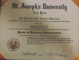 Can I buy fake St. Joseph’s University degree in New York?