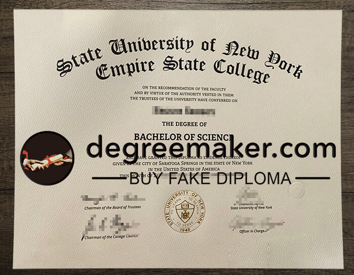 buy fake Empire State University degree