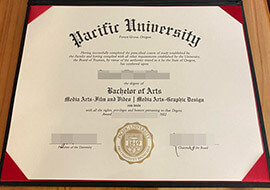 Is it possible to order a Pacific University degree online?