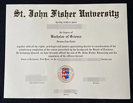 How long to replicate a St. John Fisher University degree?