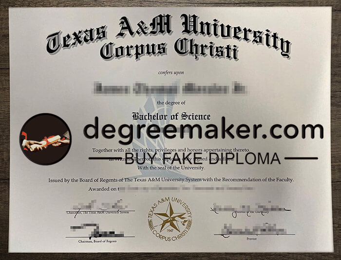 buy fake Texas A&M University Corpus Christi degree