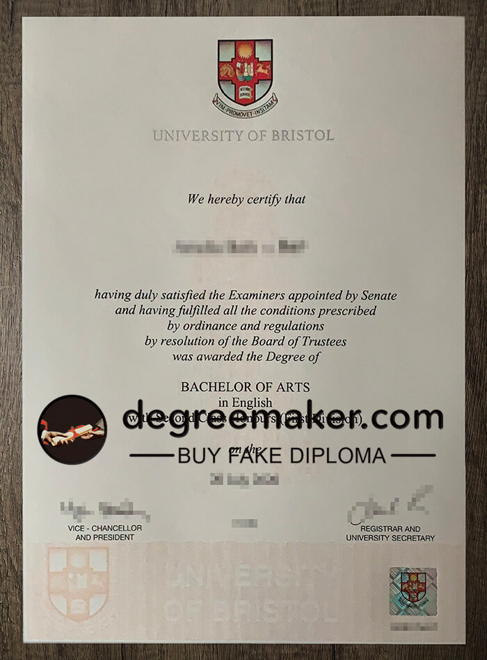 buy fake University of Bristol degree from 2023