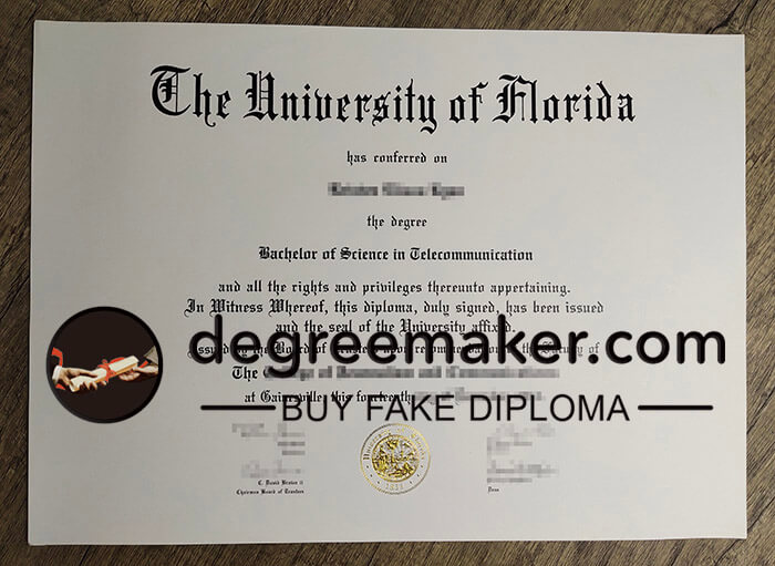buy fake University of Florida degree