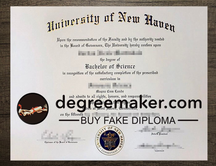 buy fake University of New Haven degree