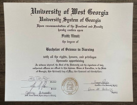 Where to obtain replicate University of West Georgia diploma