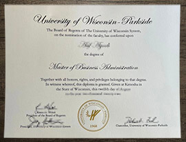 Can I order University of Wisconsin Parkside diploma online?