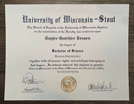 Where to order copy of University of Wisconsin-Stott diploma