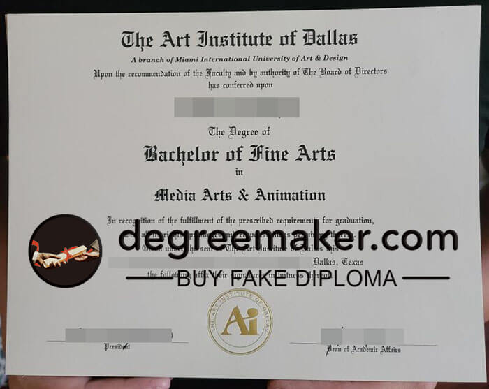 buy fake Art Institute of Dallas degree