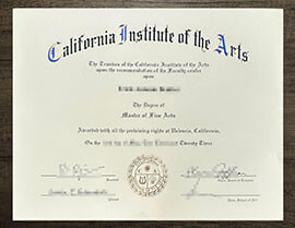 Purchase a fake California Institute of the Arts degree in USA.