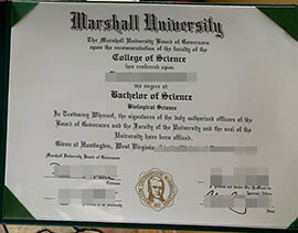 How long to order fake Marshall University degree online?
