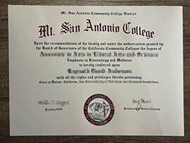The best plases to get your Mt. San Antonio College degree online.
