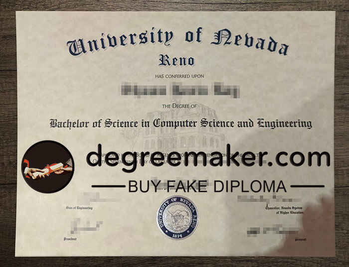 buy fake University of Nevada Reno degree