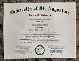 Order University of St. Augustine for Health Sciences degree